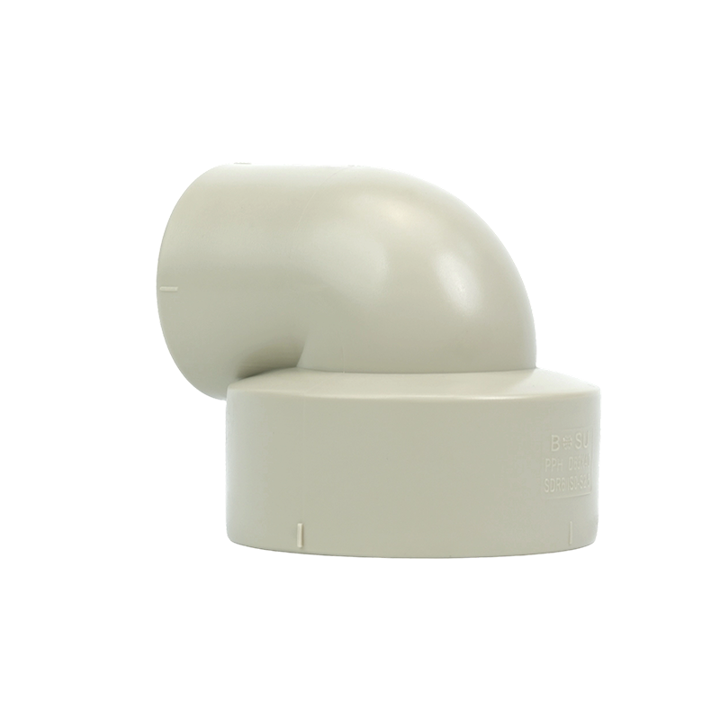 β--PPH reduzierendes 90-Grad-Winkel-Thermofusionsmuffen-Fitting 1,6 MPa